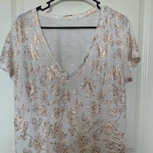 A New Day Rose Gold Foil TShirt